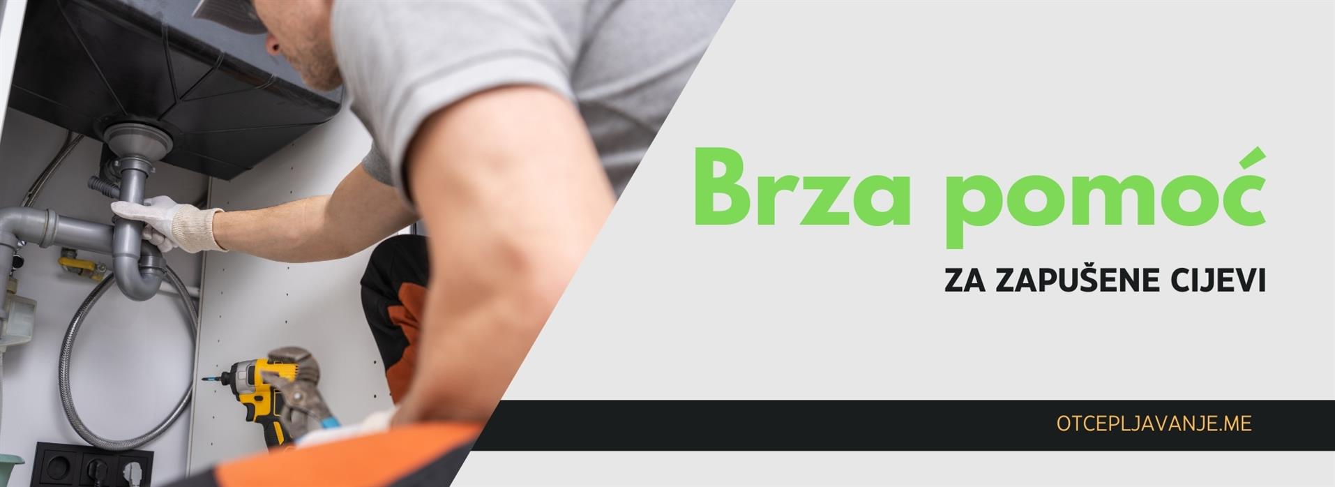 OTCEPLJAVANJE KANALIZACIJE PODGORICA